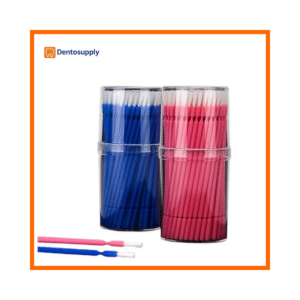 Disposable Dental Applicator Brushes – Regular Tip (100 pcs Tube)