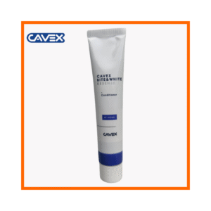 Cavex ExSense is a professional conditioner that helps reduce tooth sensitivity during and after whitening procedures. Supplied as a single tube.