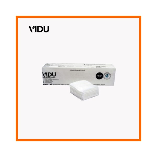 High quality non-sterile dental gauze pads for dental clinics. Soft, highly absorbent and available in 5×5 cm and 7.5×7.5 cm sizes.