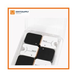 High-quality dental PSP plate covers size 2. Pack of 300 pieces. Designed to protect phosphor plates from bending and damage.