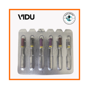 VIDU C Files 25mm stainless steel endodontic files 6 pcs