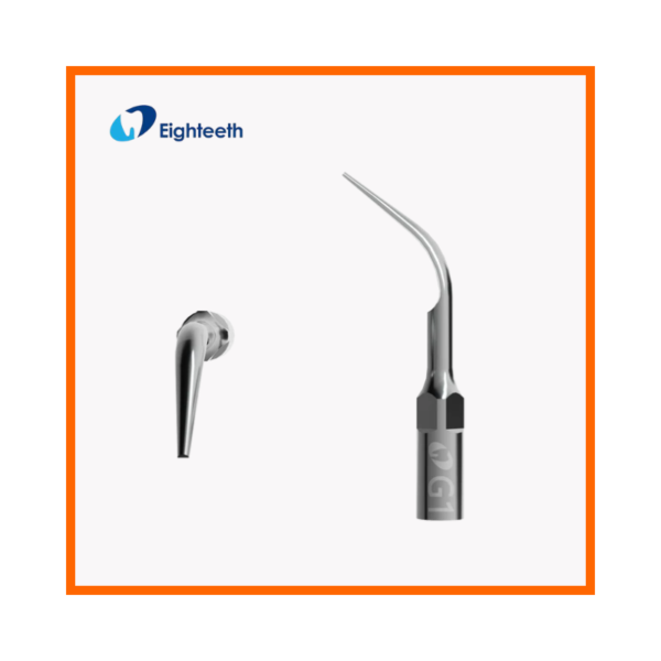 Eighteeth ultrasonic scaler tips for dental scaling